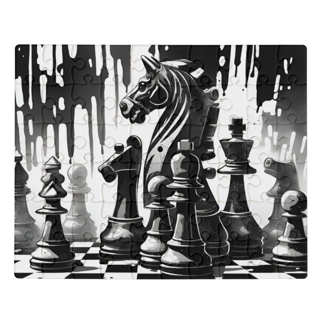 Chess 1024 jigsaw puzzle (Puzzle Horizontal)