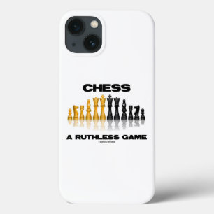 Chess A Ruthless Game Reflective Chess Set iPhone 13 Case