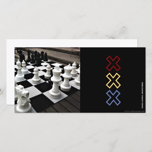 Chess Amstergram (Front/Back)