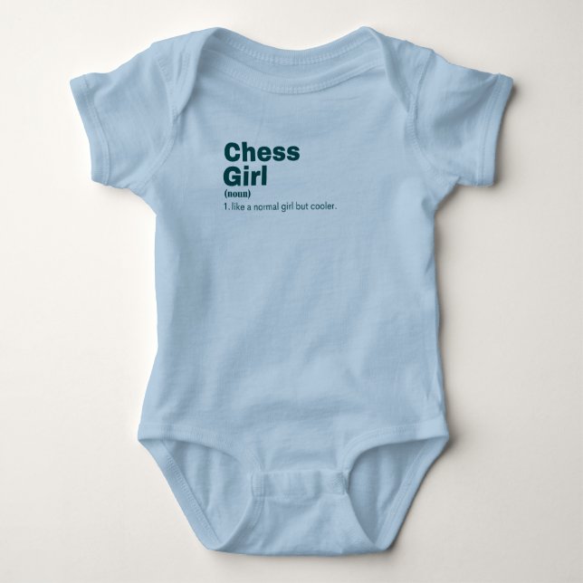 Chess Baby Bodysuit (Front)