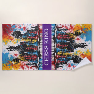Chess Beach Towel
