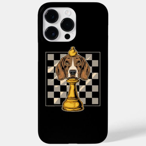 Chess Beagle Dog Funny Beagle  Case_Mate iPhone 14 Pro Max Case