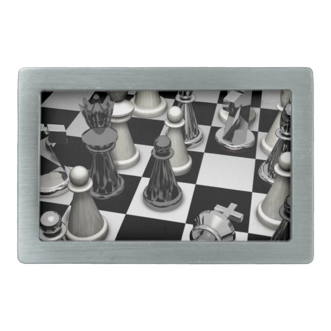 Chess Belt Buckle (Front)