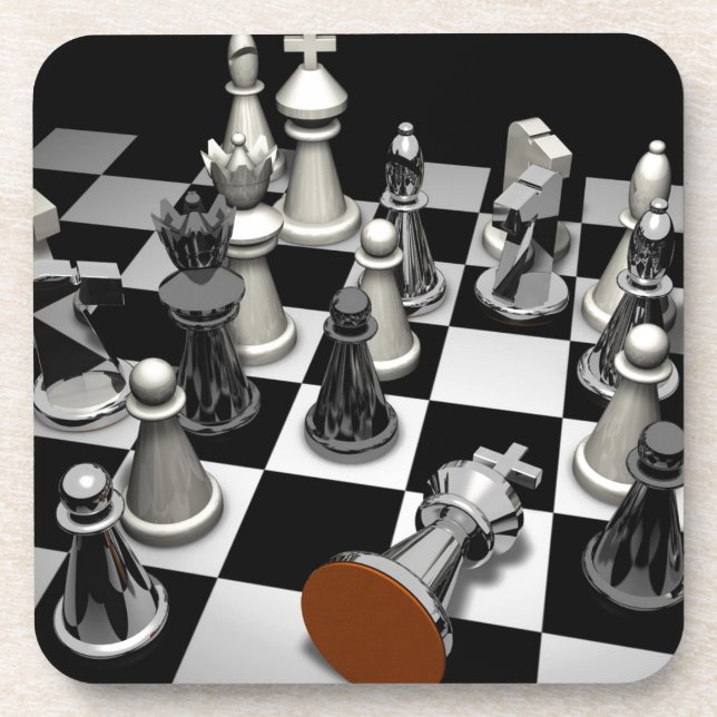 Chess Beverage Coaster (Front)