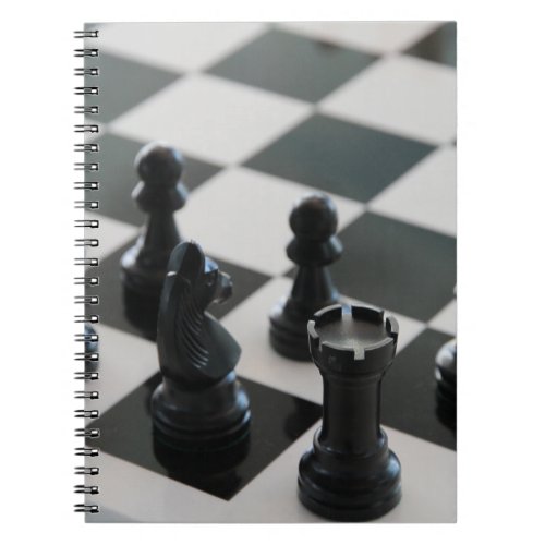 Chess Board and Pieces Notebook