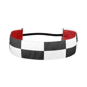 chess board athletic headband