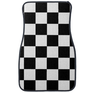 chess board car floor mat