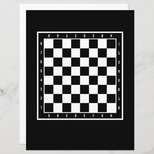 Chess Board Chess Chess Game Player (Front/Back)