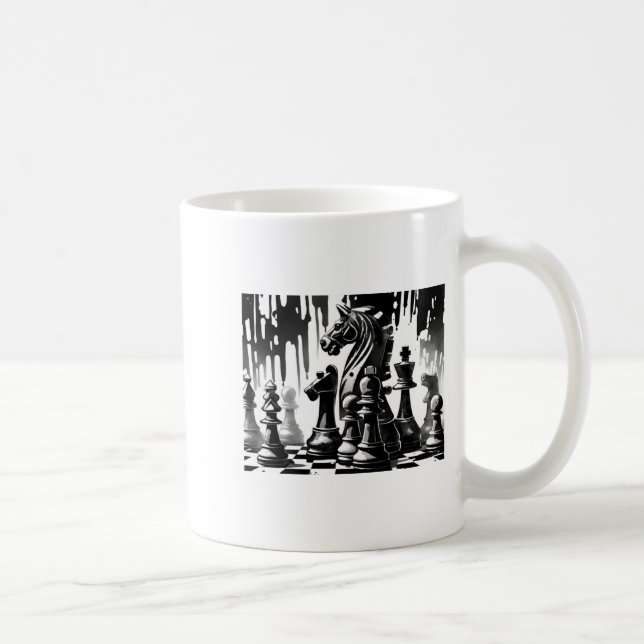 Chess Board  Coffee Mug (Right)