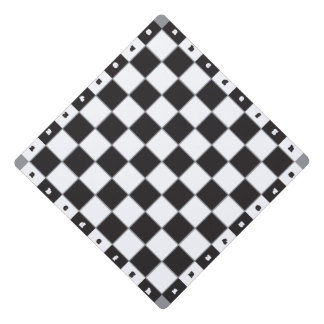 chess board competition graduation cap topper