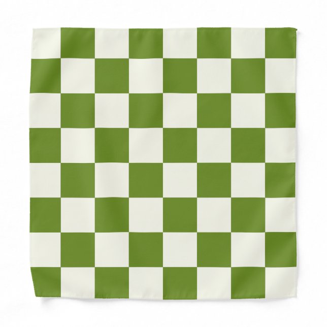 Chess Board | Custom Colors Bandana (Front)