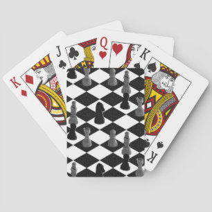 Chess Board Poker Cards