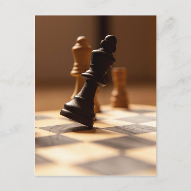 Chess board postcard (Front)