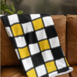 Chess Board Style  Baby Blanket