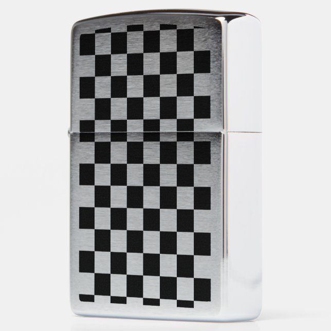 Chess board style zippo lighter | Zazzle