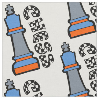chess boy fabric