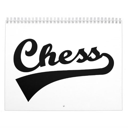 Chess Calendar