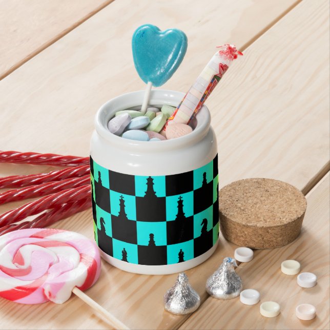 Chess Candy Jar (In Situ)