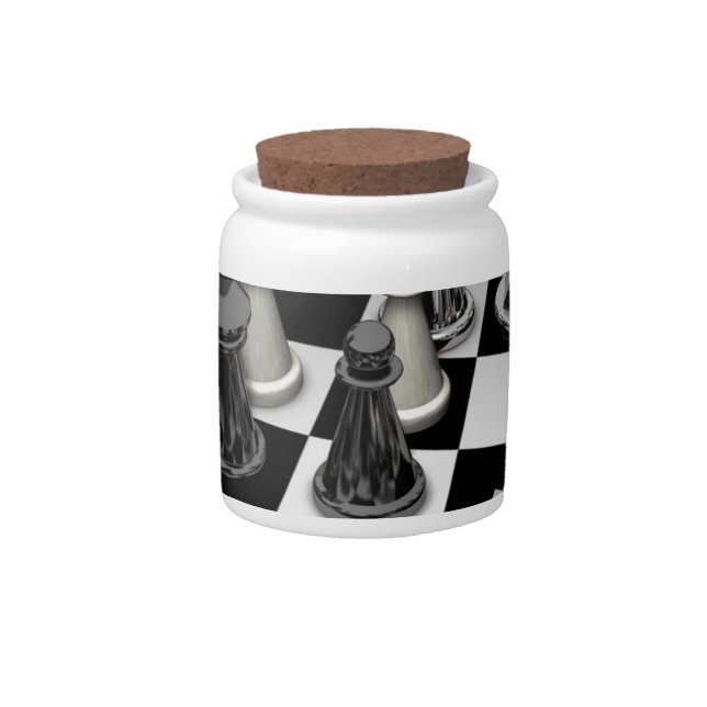 Chess Candy Jar (Front)