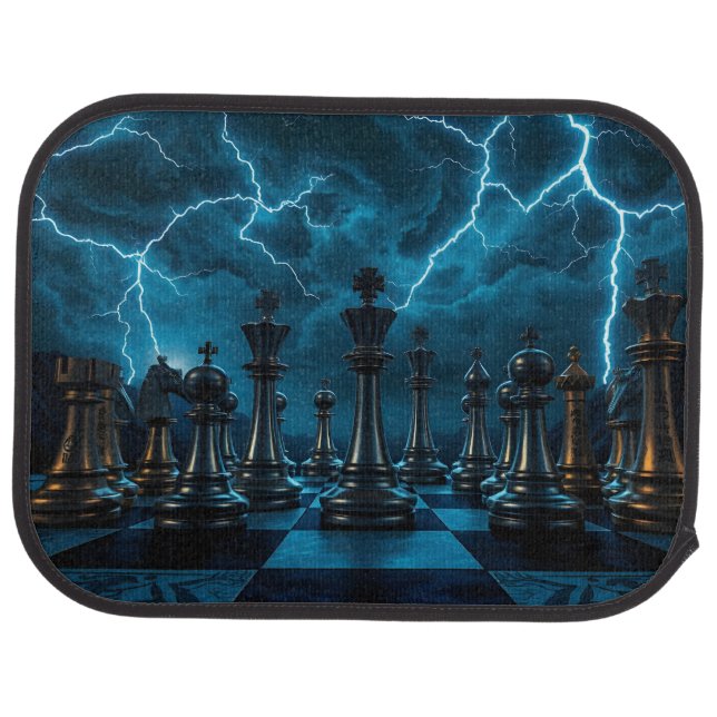 Chess Car Floor Mat (Rear)