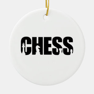 Chess Ceramic Ornament