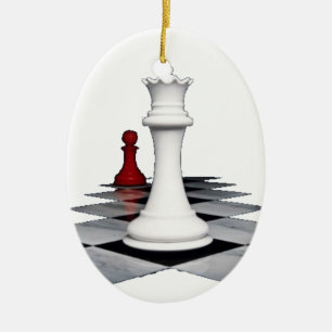 Chess Ceramic Ornament
