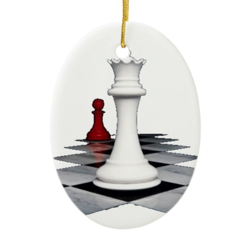 Chess Ceramic Ornament