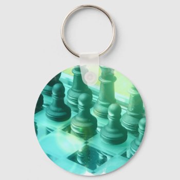 Chess Champ Keychain by ChessStrategies at Zazzle