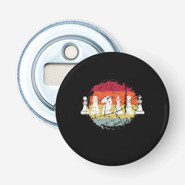 Chess Chess Game Chess Pieces Bottle Opener (Front)
