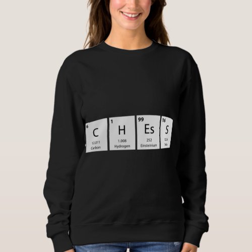 Chess Chess Periodic Table Sweatshirt