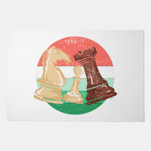 Chess - Chess Pieces Chess Player Gift Doormat