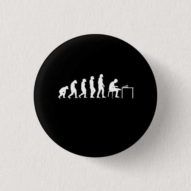 Chess Chess Player Button (Front)