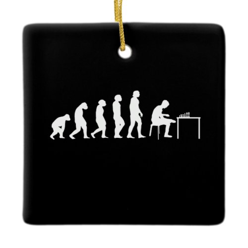 Chess Chess Player Ceramic Ornament