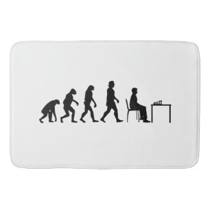 Chess - Chess Player Evolution Bath Mat