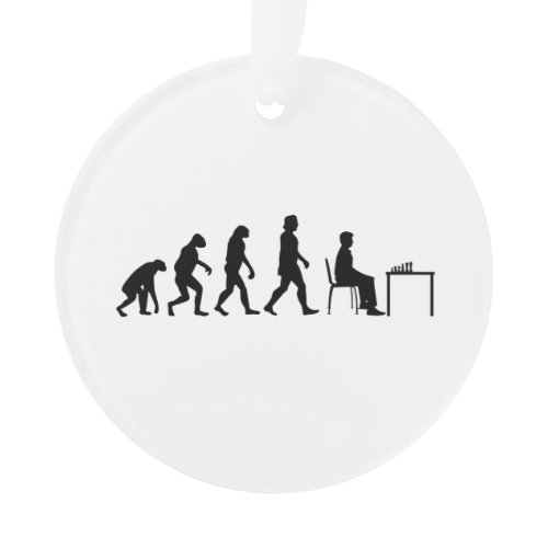 Chess - Chess Player Evolution Ornament