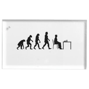 Chess - Chess Player Evolution Place Card Holder