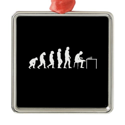 Chess Chess Player Metal Ornament