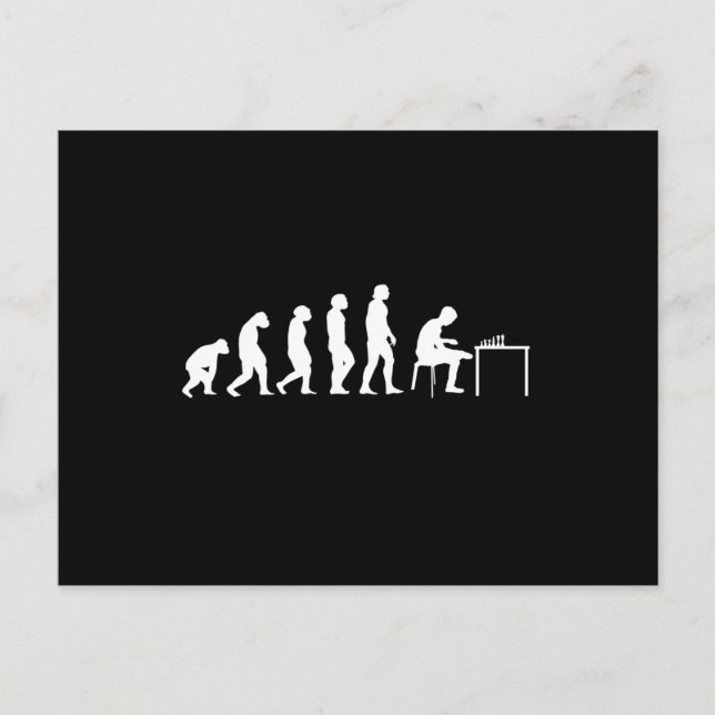 Chess Chess Player Postcard (Front)
