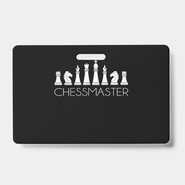 Chess  - Chessmaster Badge (Front)
