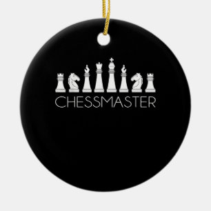 Chess - Chessmaster Ceramic Ornament