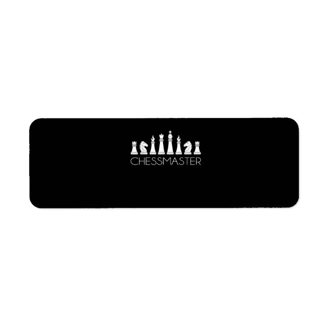 Chess  - Chessmaster Label (Front)