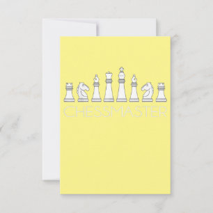 Chess  - Chessmaster Thank You Card