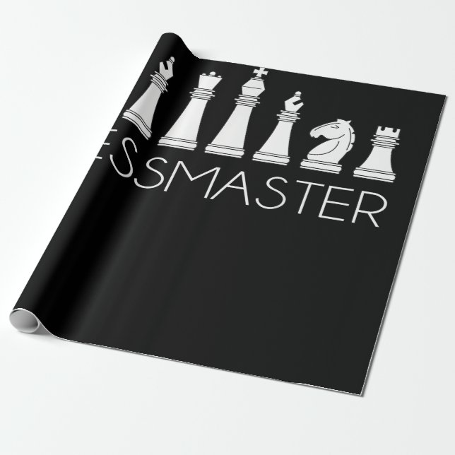 Chess  - Chessmaster Wrapping Paper (Unrolled)