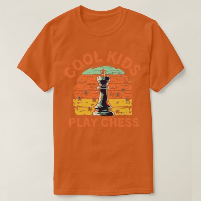 Chess Chessmen Chessboxing Gift for Cool Kids T-Shirt (Design Front)