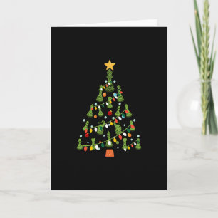 Chess Christmas Tree - King Queen Knight Rook Card