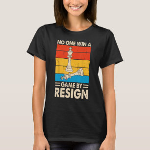 Chess clothing retro vintage sunset for chess pla T-Shirt