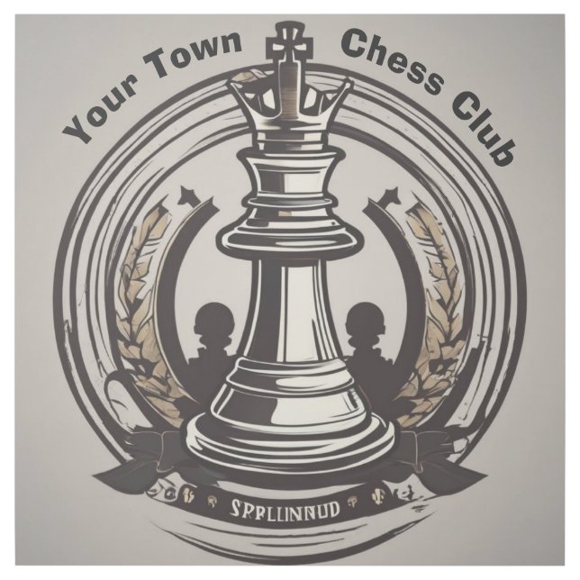 Chess Club Logo Gallery Wrap (Front)