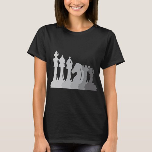 Chess Club or Tournament Board Game Lovers Vintage T_Shirt
