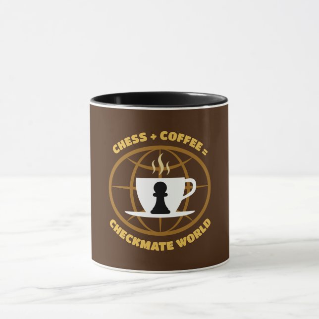 Chess & Coffee Mug (Center)