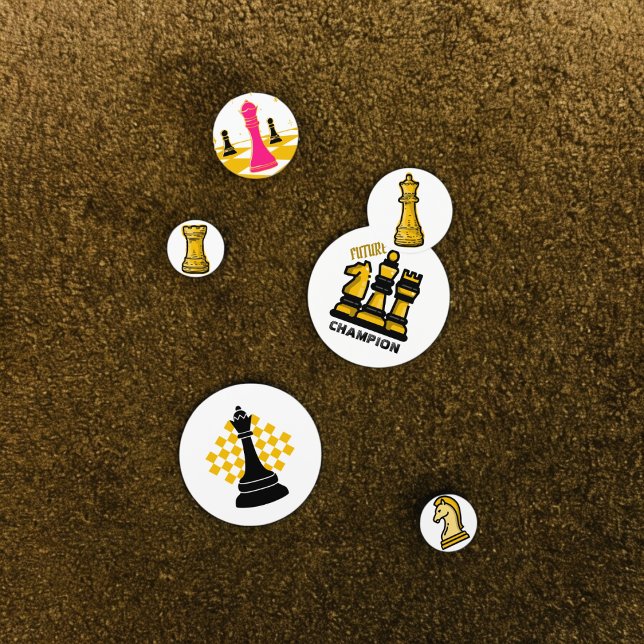 Chess Coins Table Confetti (chess board coins party confetti,kids birthday party,baby shower,graduation,night party, throw fun)